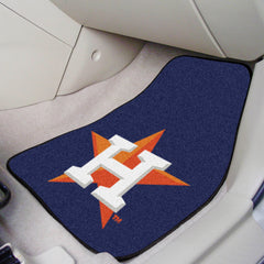 Houston Astros Front Carpet Car Mat Set - 2 Pieces