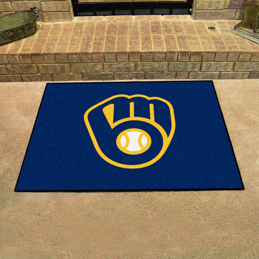 Milwaukee Brewers All-Star Rug - 34 in. x 42.5 in.