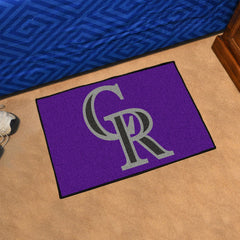 Colorado Rockies Starter Mat Accent Rug - 19in. x 30in. - Colorado Rockies