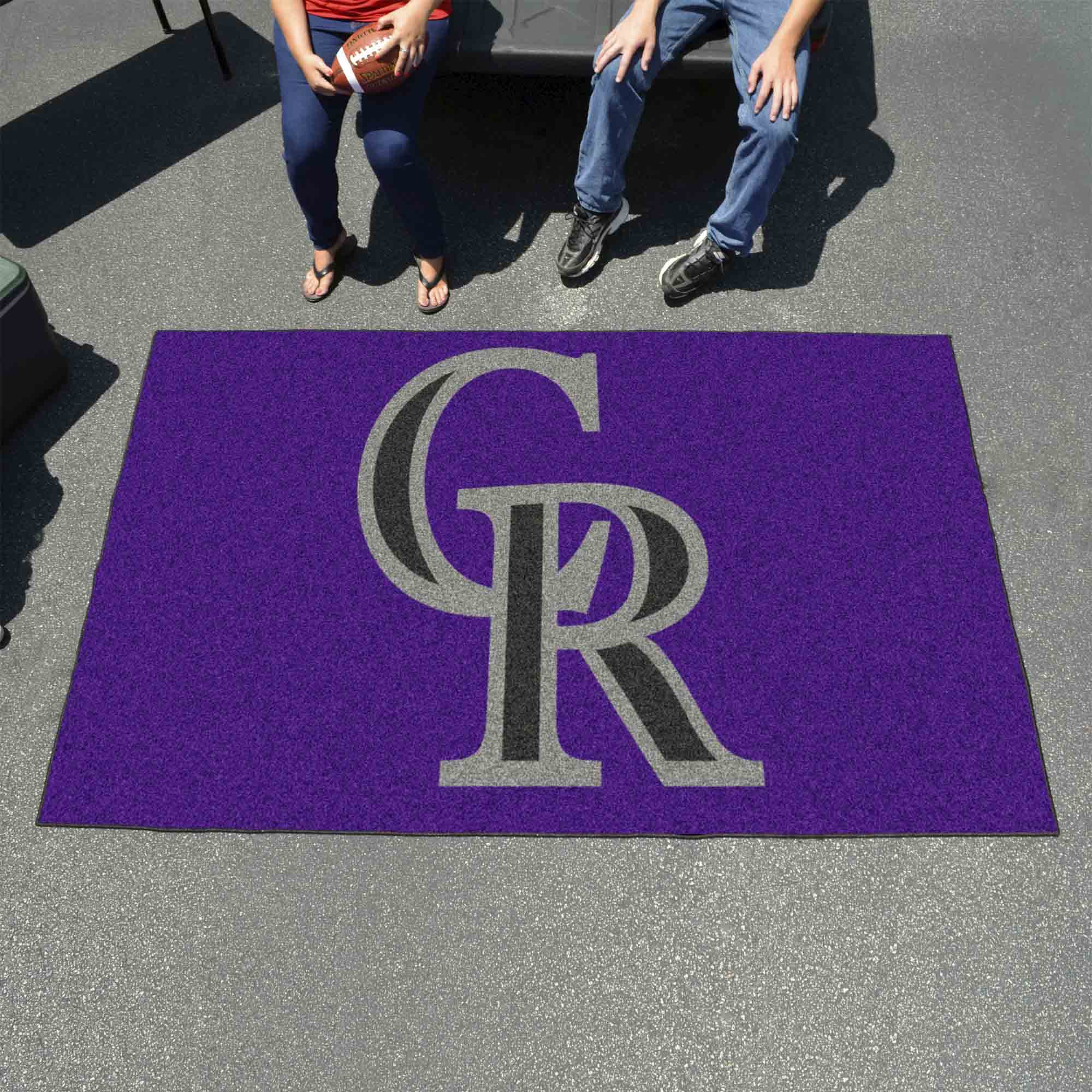 Colorado Rockies Ulti-Mat Rug - 5ft. x 8ft. - Colorado Rockies