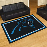 Carolina Panthers 5ft. x 8 ft. Plush Area Rug