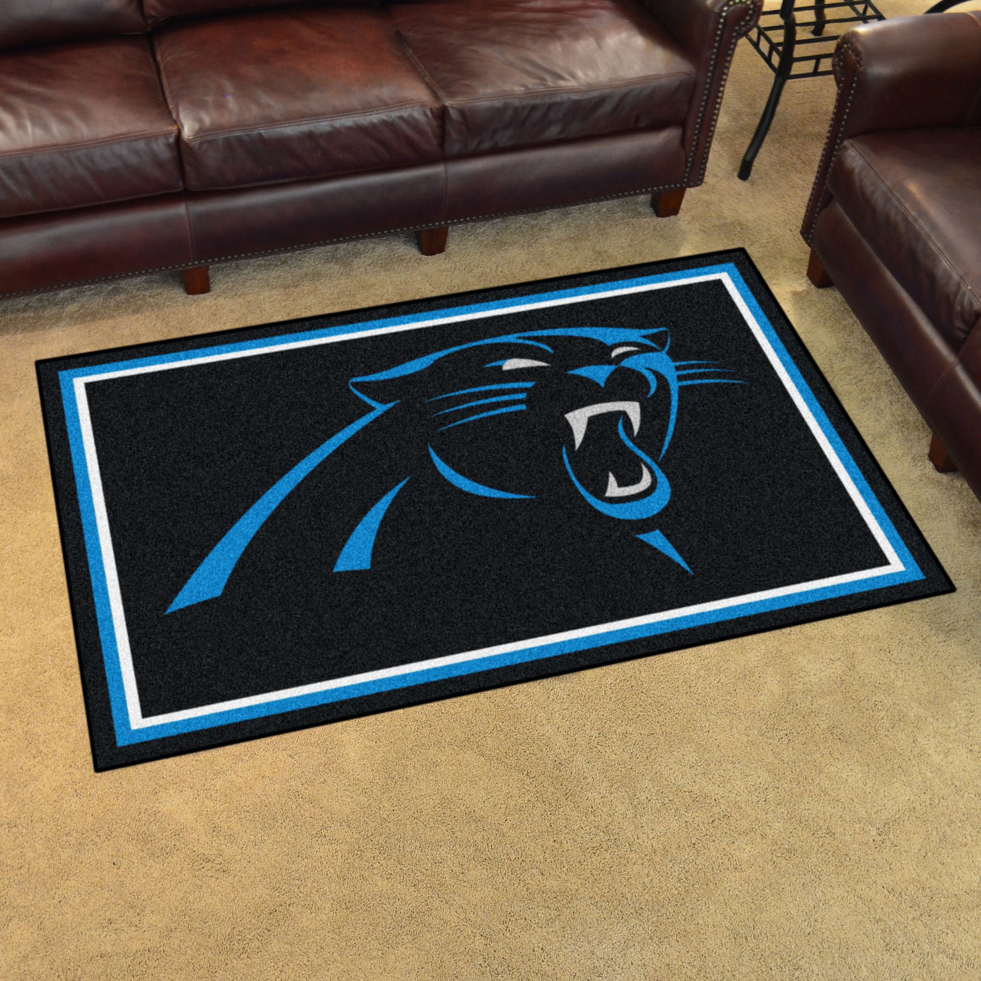 Carolina Panthers 4ft. x 6ft. Plush Area Rug