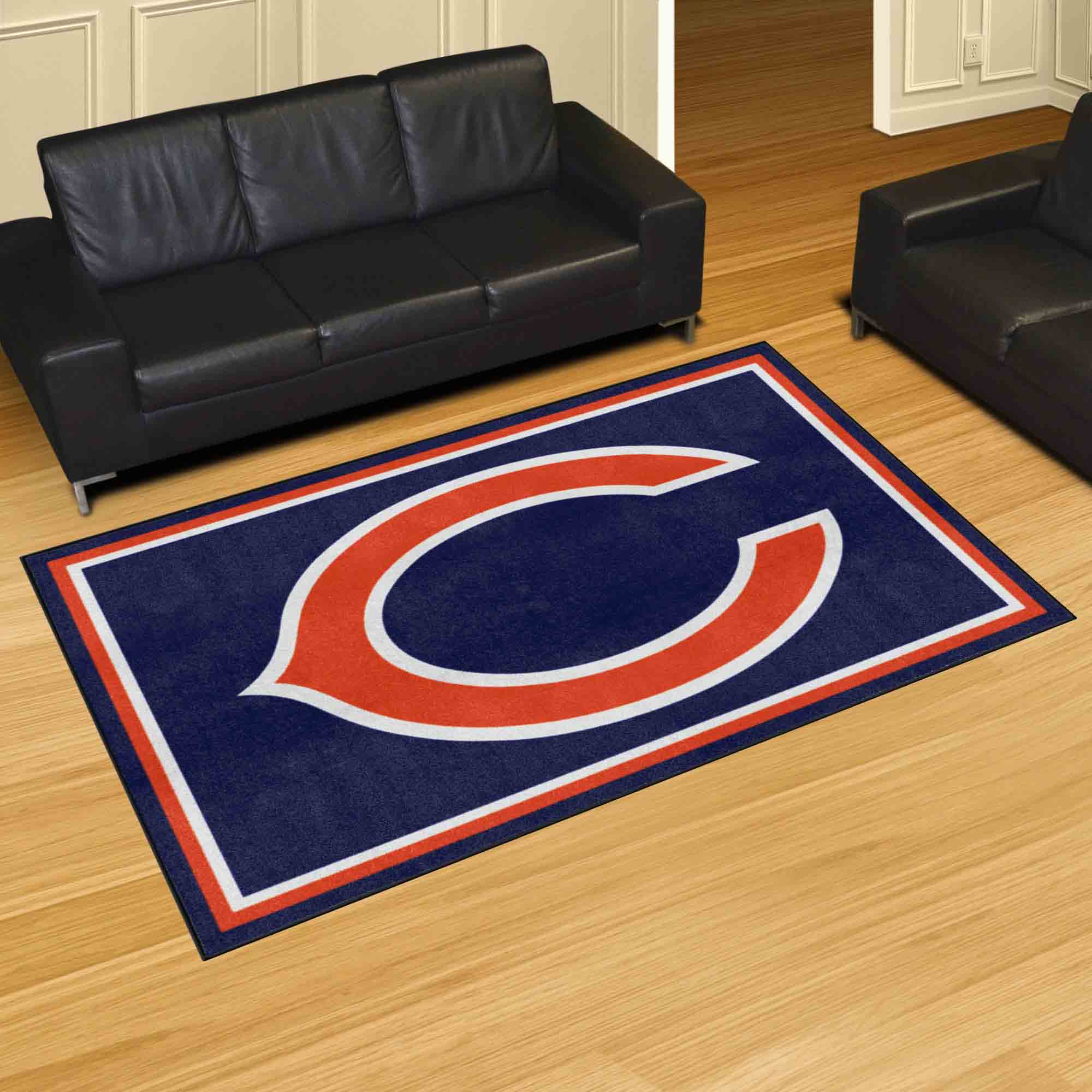 Chicago Bears 5ft. x 8 ft. Plush Area Rug