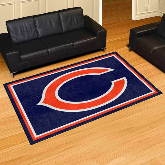 Chicago Bears 5ft. x 8 ft. Plush Area Rug