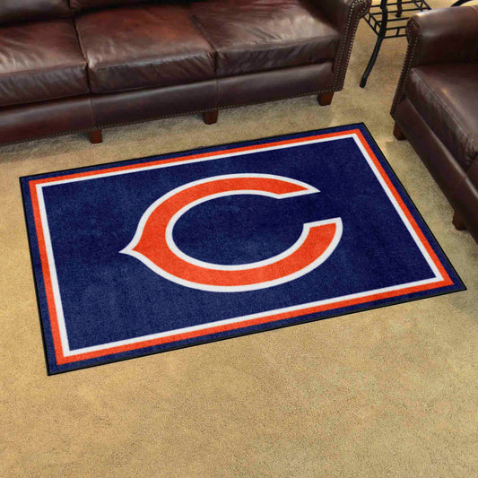 Chicago Bears 4ft. x 6ft. Plush Area Rug