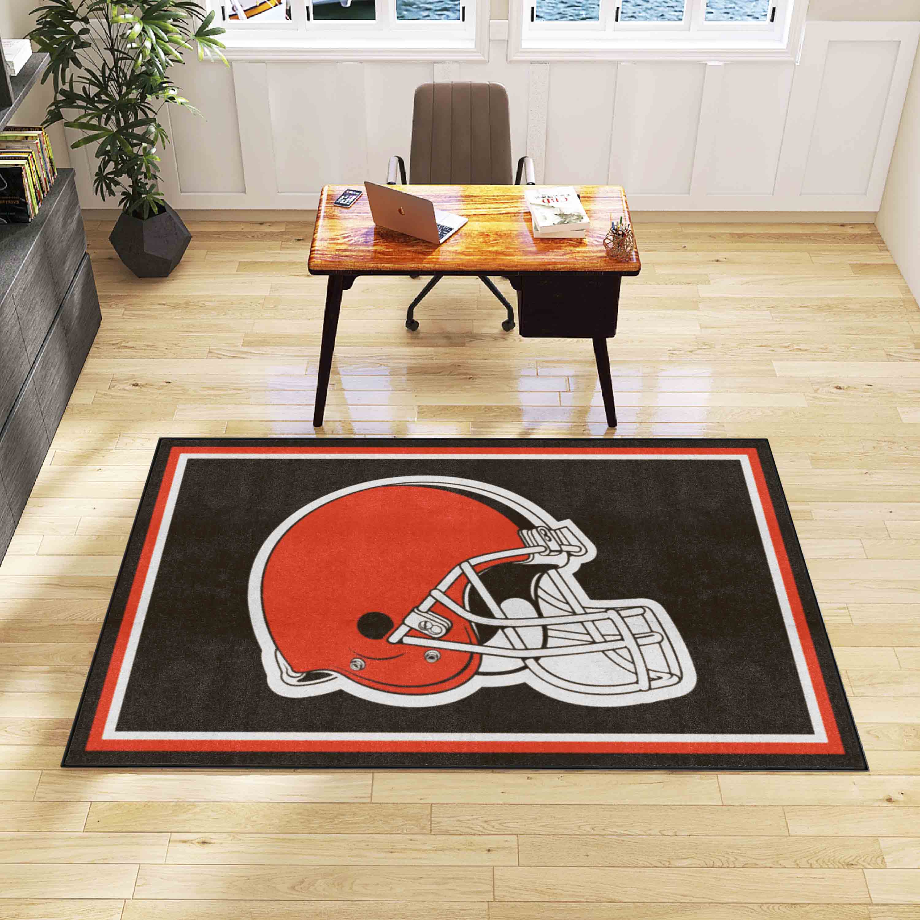 Cleveland Browns 5ft. x 8 ft. Plush Area Rug