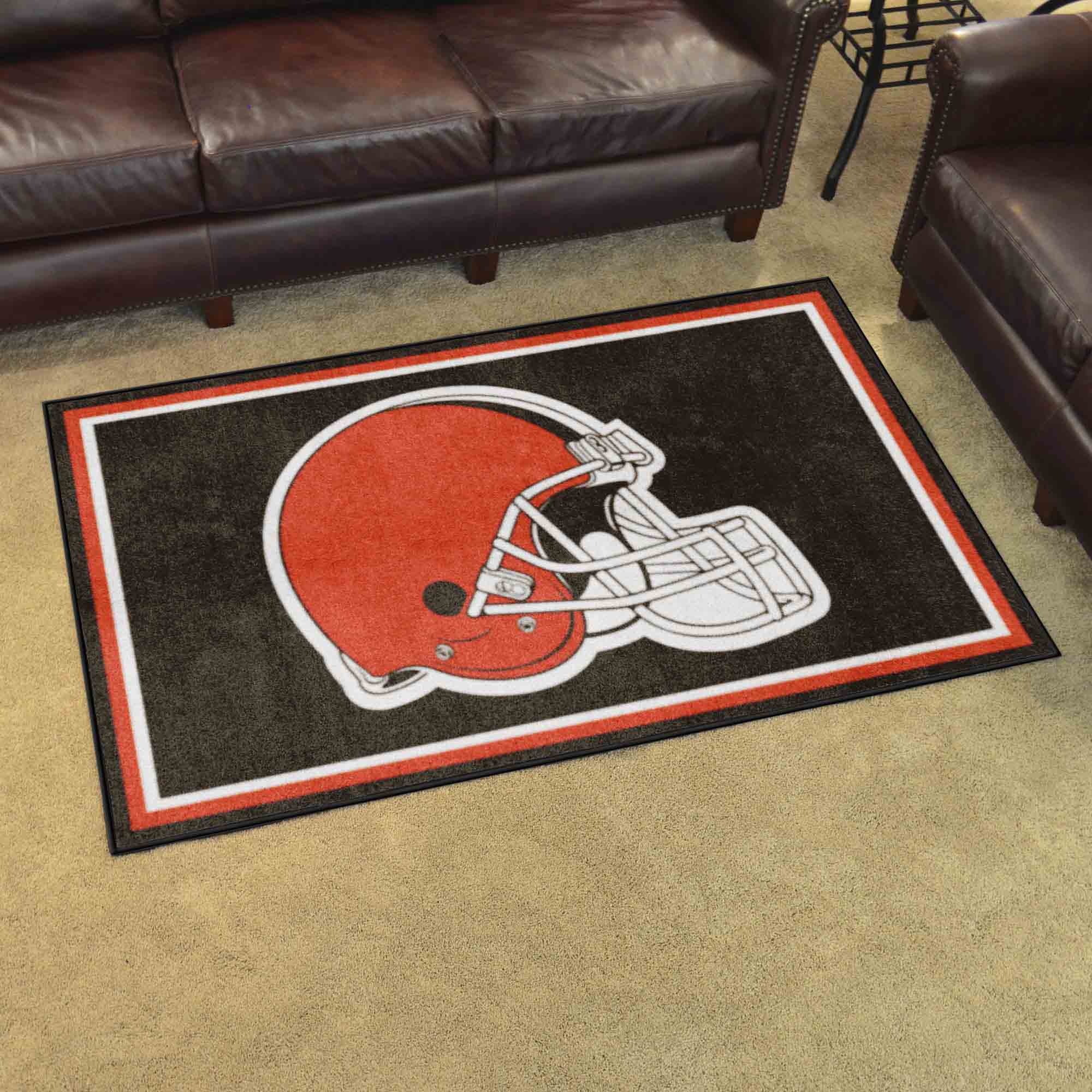 Cleveland Browns 4ft. x 6ft. Plush Area Rug