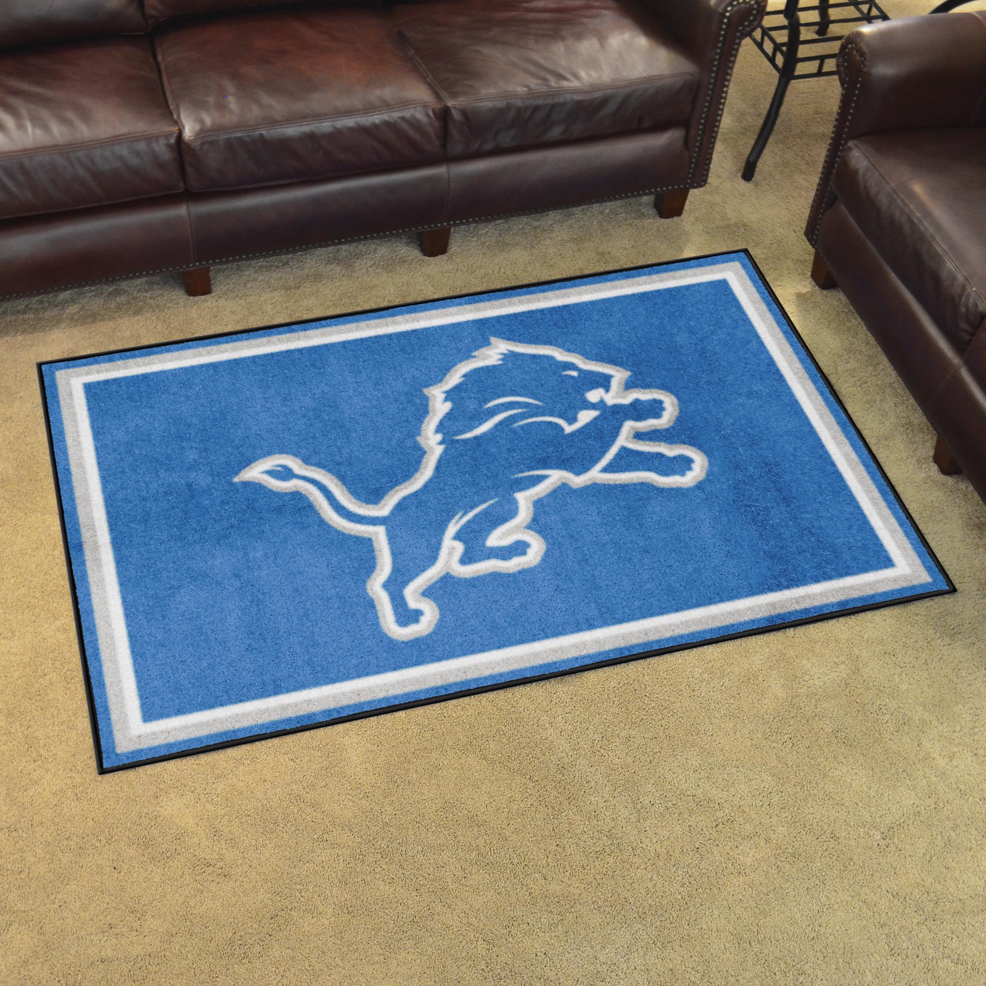 Detroit Lions 4ft. x 6ft. Plush Area Rug