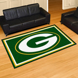 Green Bay Packers 5ft. x 8 ft. Plush Area Rug - Green Bay Packers