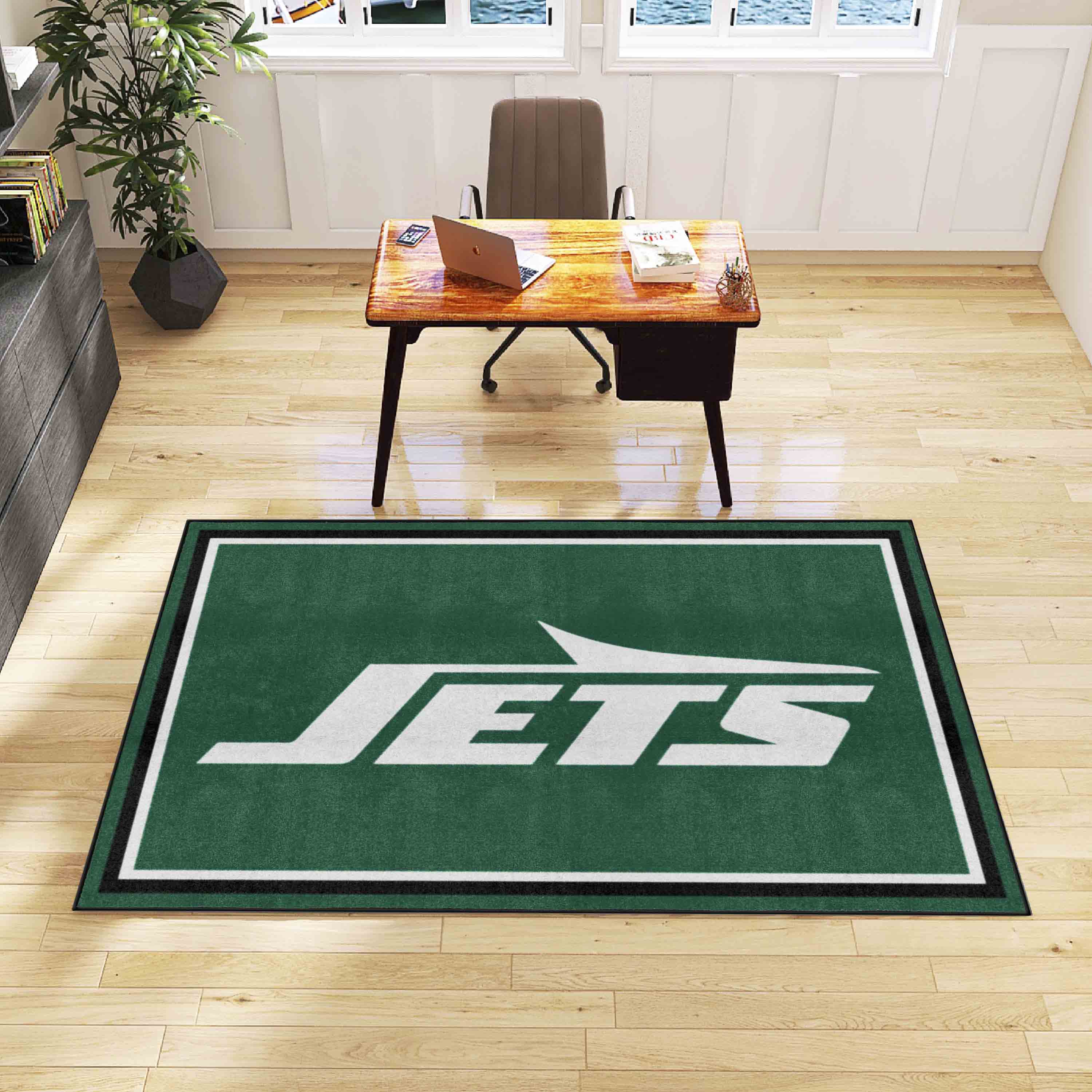 New York Jets 5ft. x 8 ft. Plush Area Rug