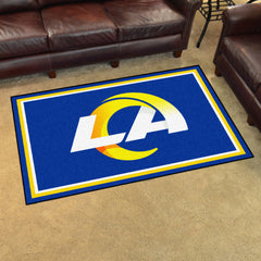 Los Angeles Rams 4ft. x 6ft. Plush Area Rug