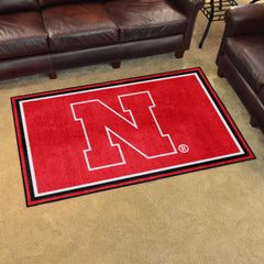 Nebraska Cornhuskers 4ft. x 6ft. Plush Area Rug