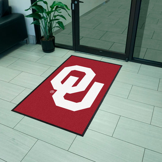 Oklahoma 3X5 High-Traffic Mat with Durable Rubber Backing - Portrait Orientation - Oklahoma