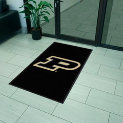 Purdue 3X5 High-Traffic Mat with Durable Rubber Backing - Portrait Orientation