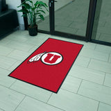 Utah 3X5 High-Traffic Mat with Durable Rubber Backing - Portrait Orientation