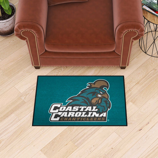 Coastal Carolina Chanticleers Starter Mat Accent Rug Alternate - 19in. x 30in. - Coastal Carolina