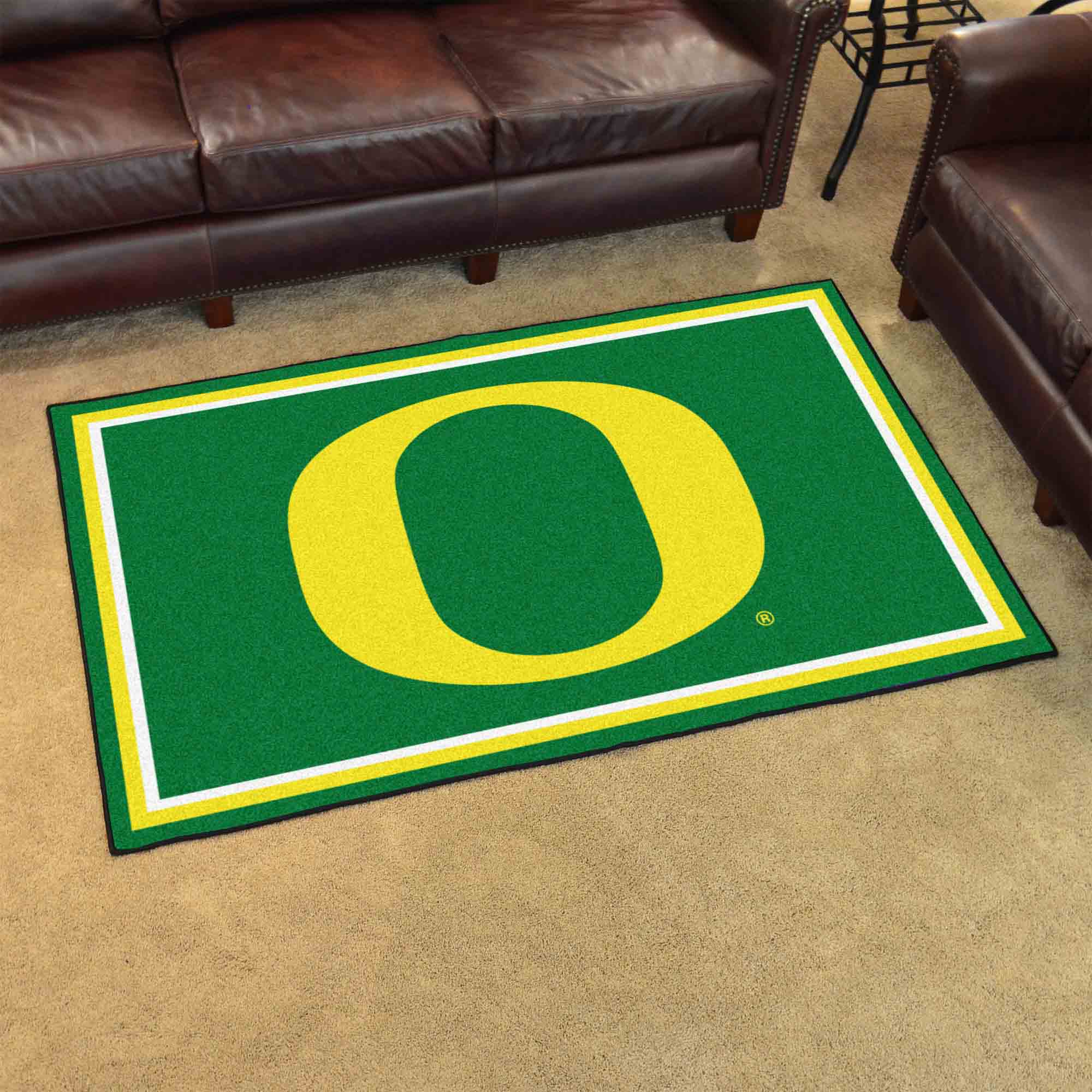 Oregon Ducks 4ft. x 6ft. Plush Area Rug