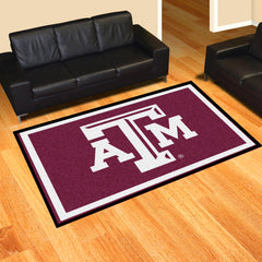 Texas A&M Aggies 5ft. x 8 ft. Plush Area Rug