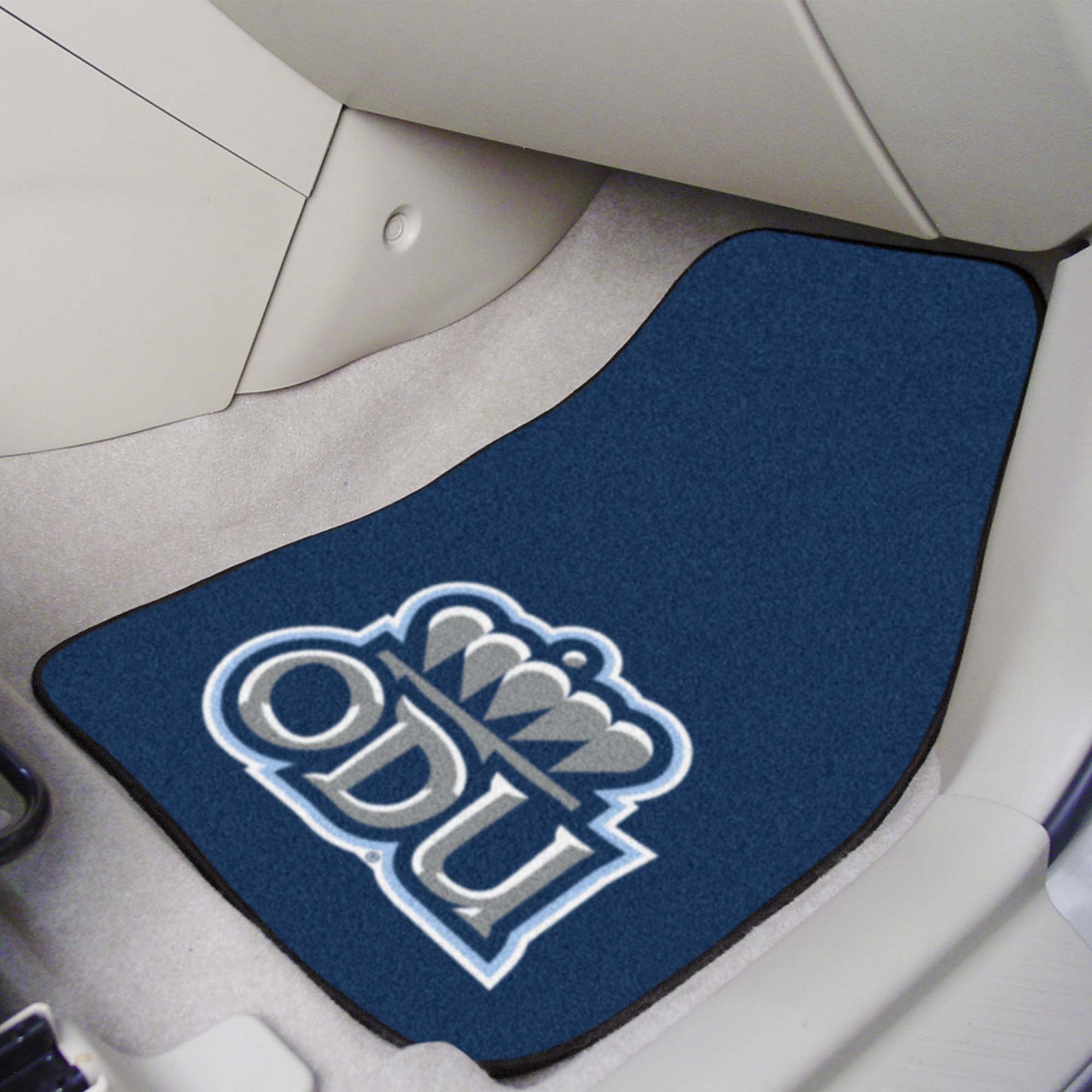 Old Dominion Monarchs Front Carpet Car Mat Set - 2 Pieces