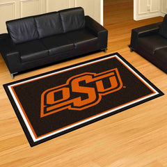 Oklahoma State Cowboys 5ft. x 8 ft. Plush Area Rug