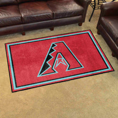 Arizona Diamondbacks 4ft. x 6ft. Plush Area Rug