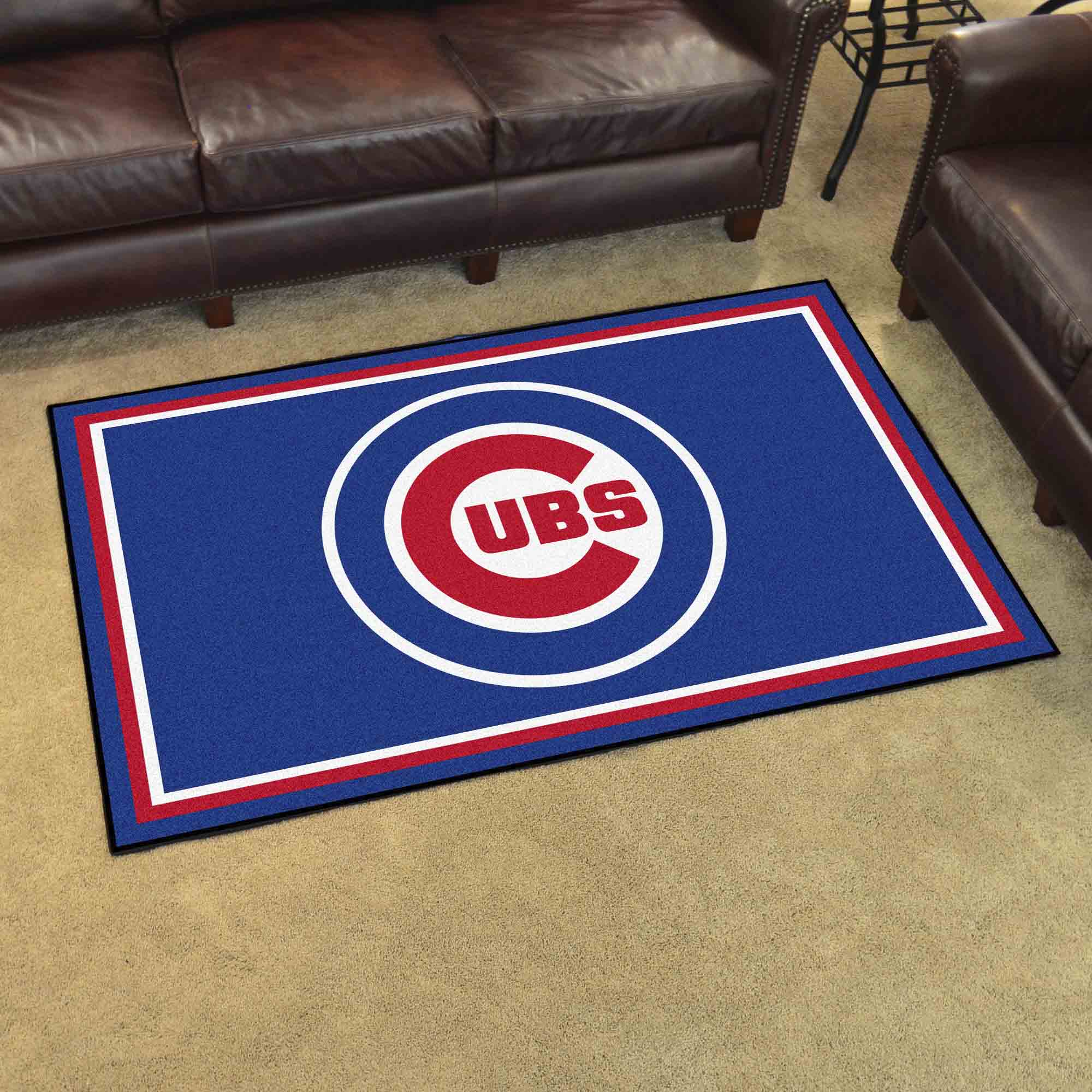 Chicago Cubs 4ft. x 6ft. Plush Area Rug - Chicago Cubs