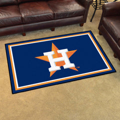 Houston Astros 4ft. x 6ft. Plush Area Rug