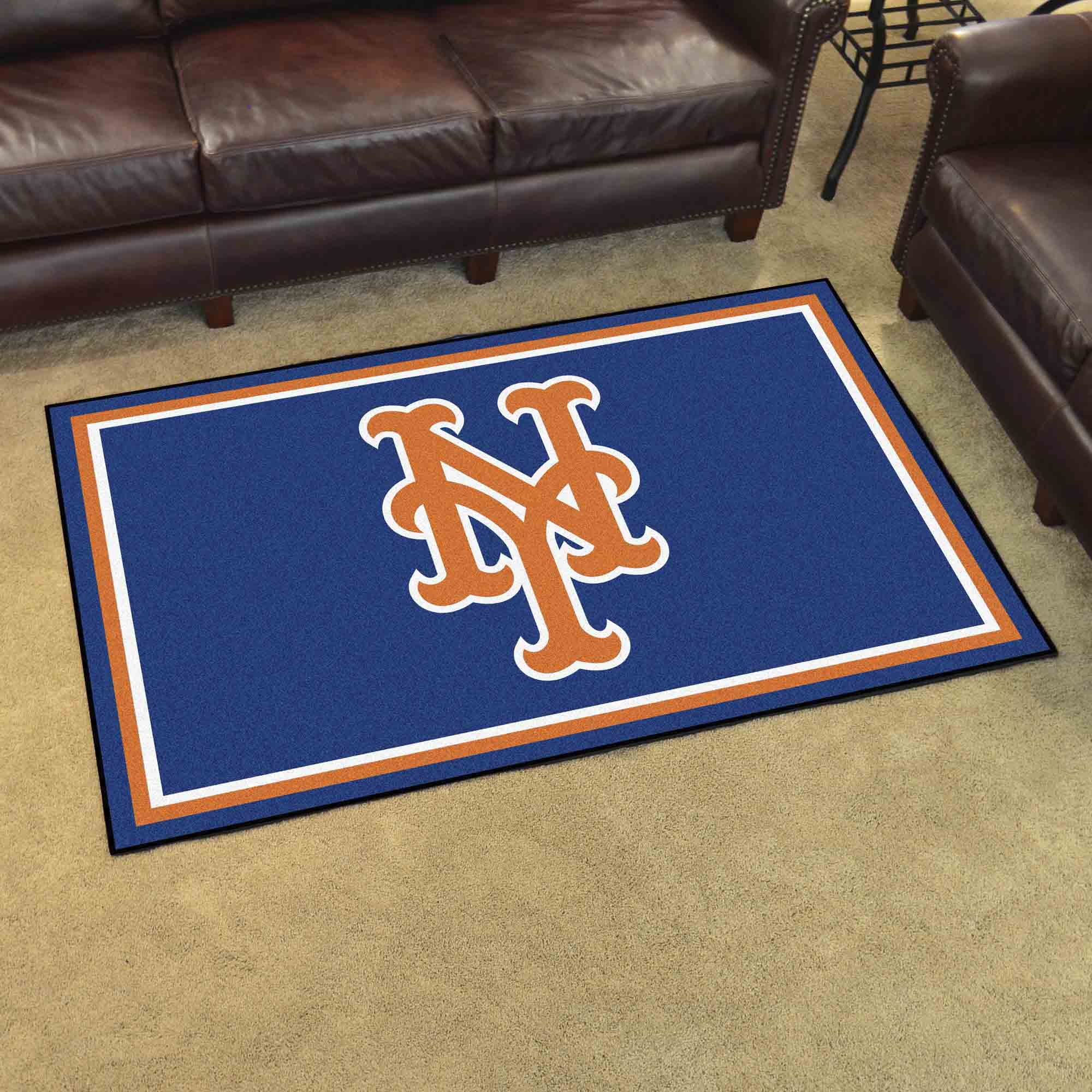 New York Mets 4ft. x 6ft. Plush Area Rug