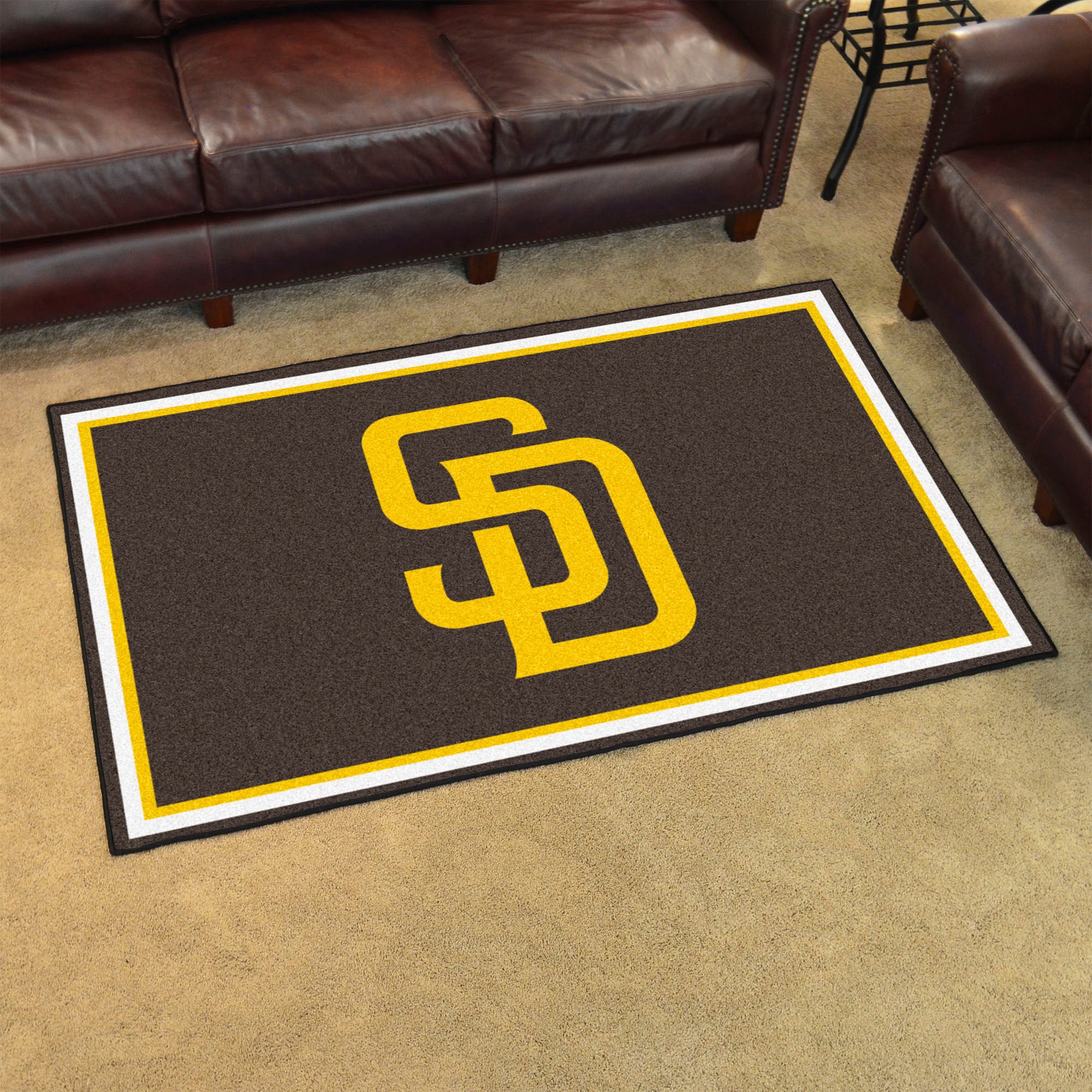 San Diego Padres 4ft. x 6ft. Plush Area Rug