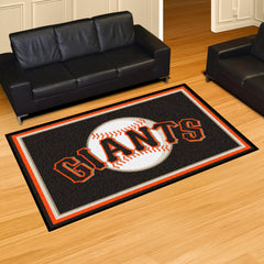 San Francisco Giants 5ft. x 8 ft. Plush Area Rug