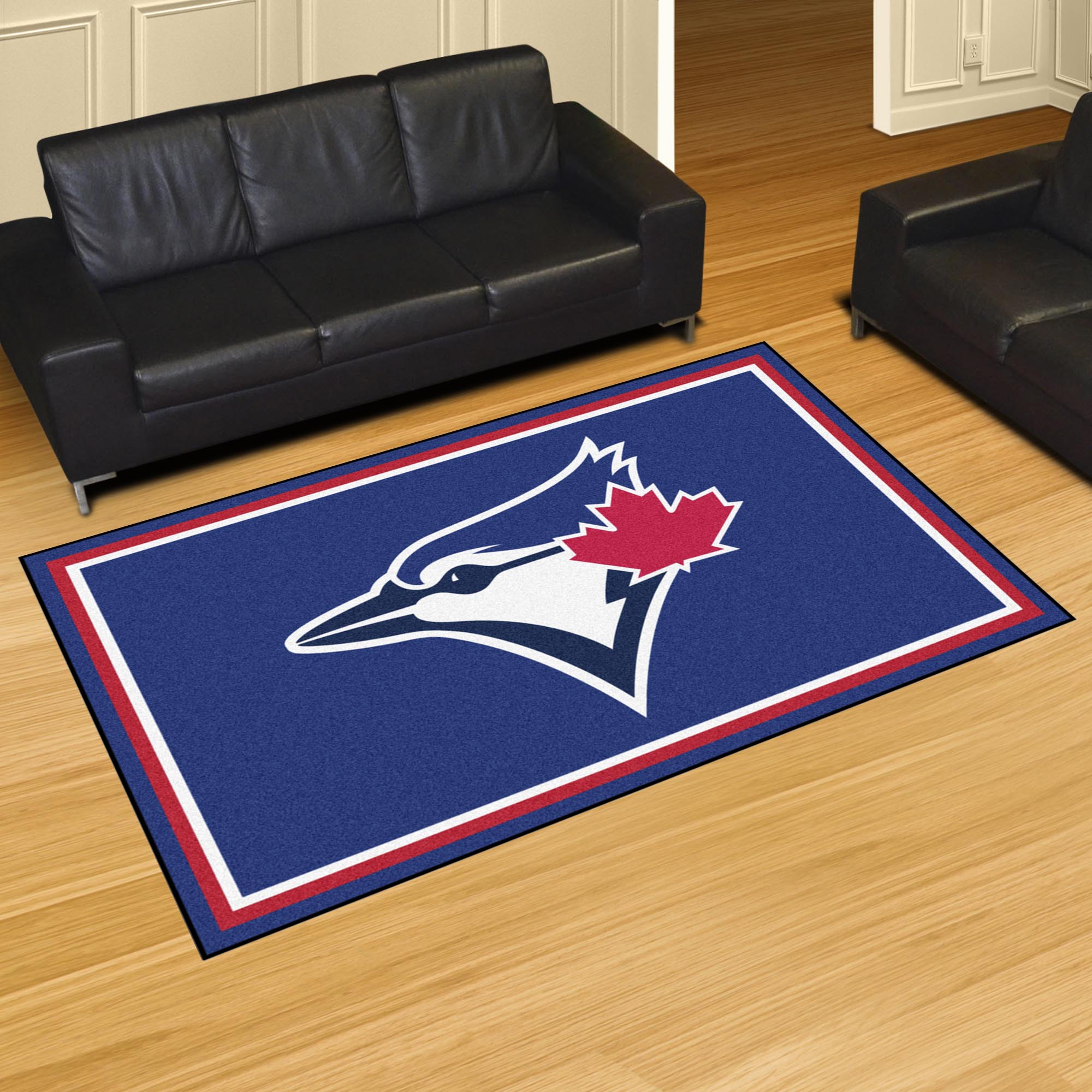 Toronto Blue Jays 5ft. x 8 ft. Plush Area Rug