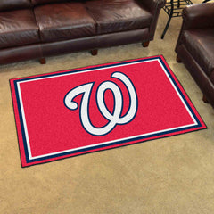 Washington Nationals 4ft. x 6ft. Plush Area Rug