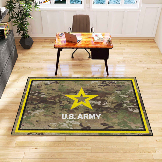 U.S. Army 5ft. x 8 ft. Plush Area Rug