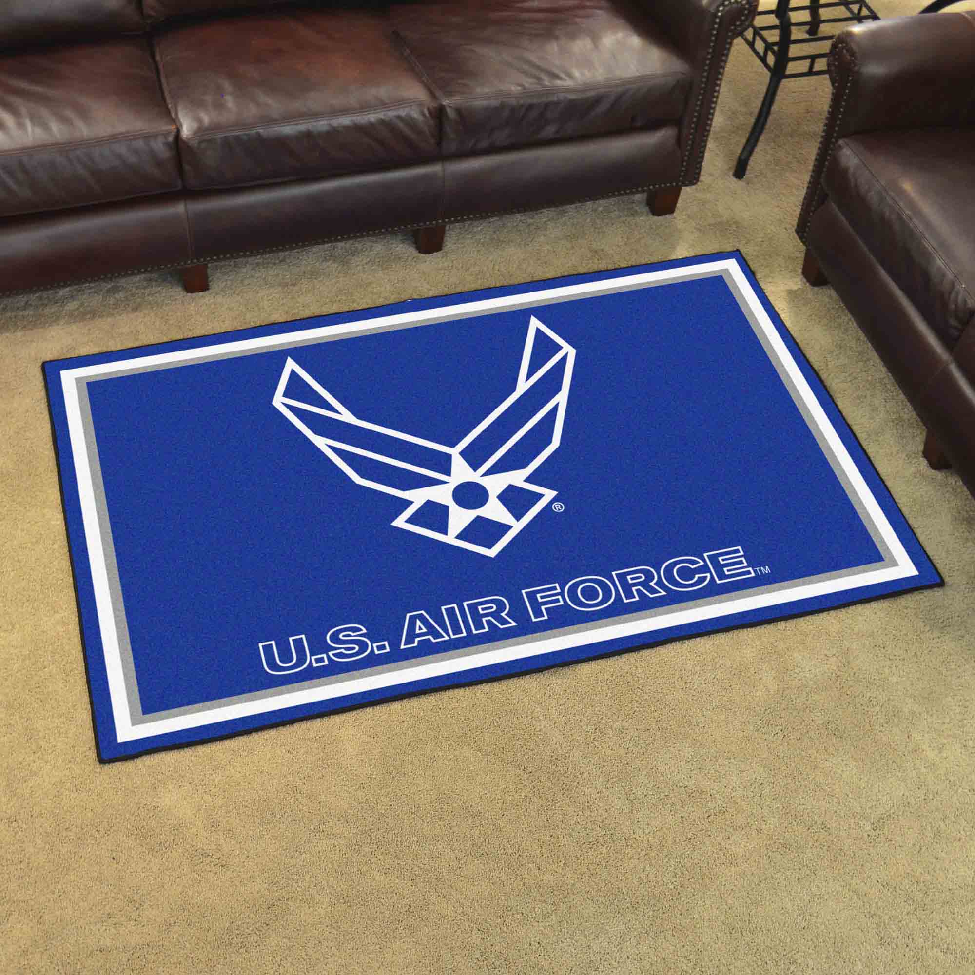 U.S. Air Force 4ft. x 6ft. Plush Area Rug