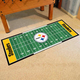 Pittsburgh Steelers Field Runner Mat - 30in. x 72in.