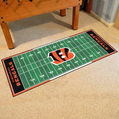 Cincinnati Bengals Field Runner Mat - 30in. x 72in.