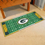 Green Bay Packers Field Runner Mat - 30in. x 72in. - Green Bay Packers