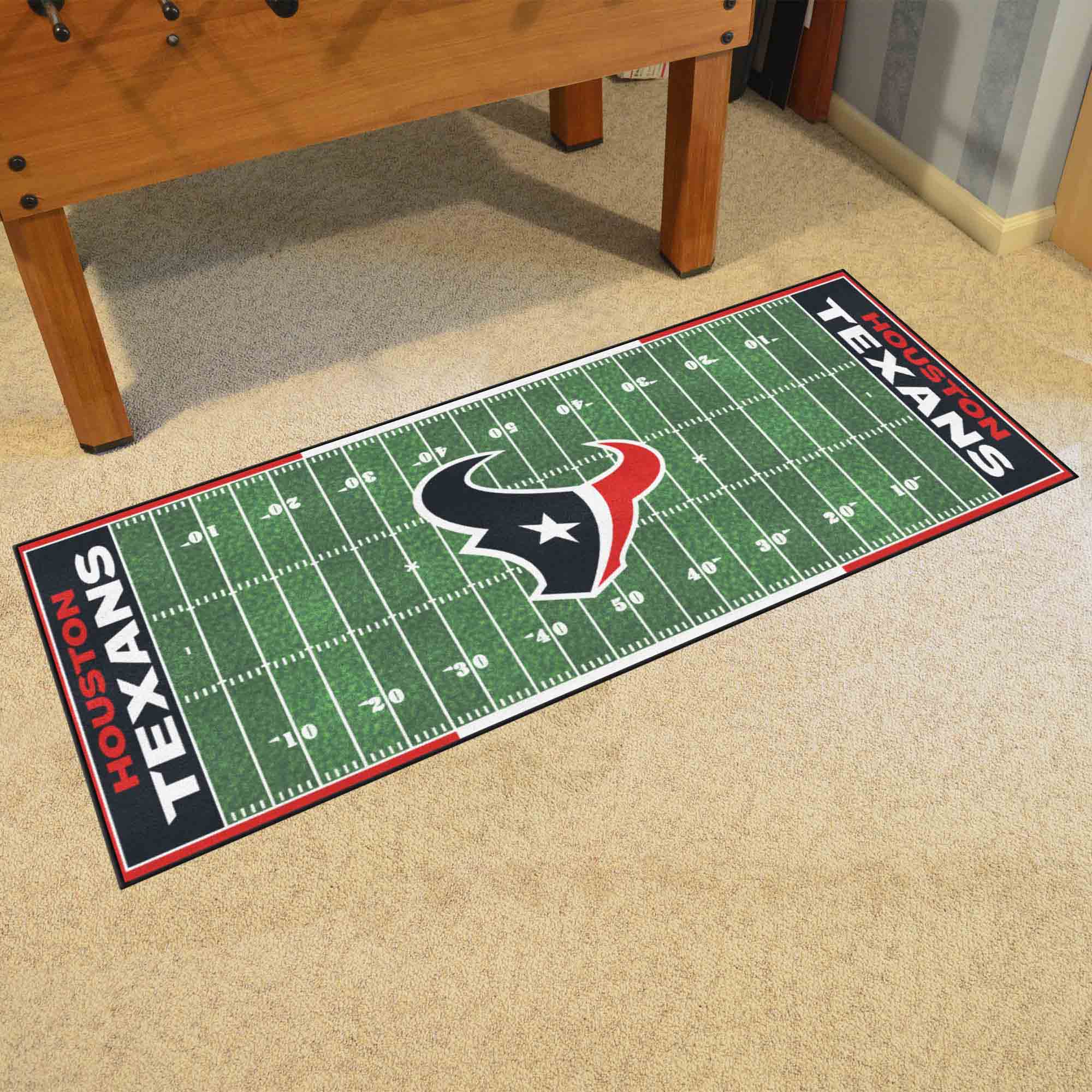 Houston Texans Field Runner Mat - 30in. x 72in. - Houston Texans