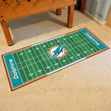 Miami Dolphins Field Runner Mat - 30in. x 72in.