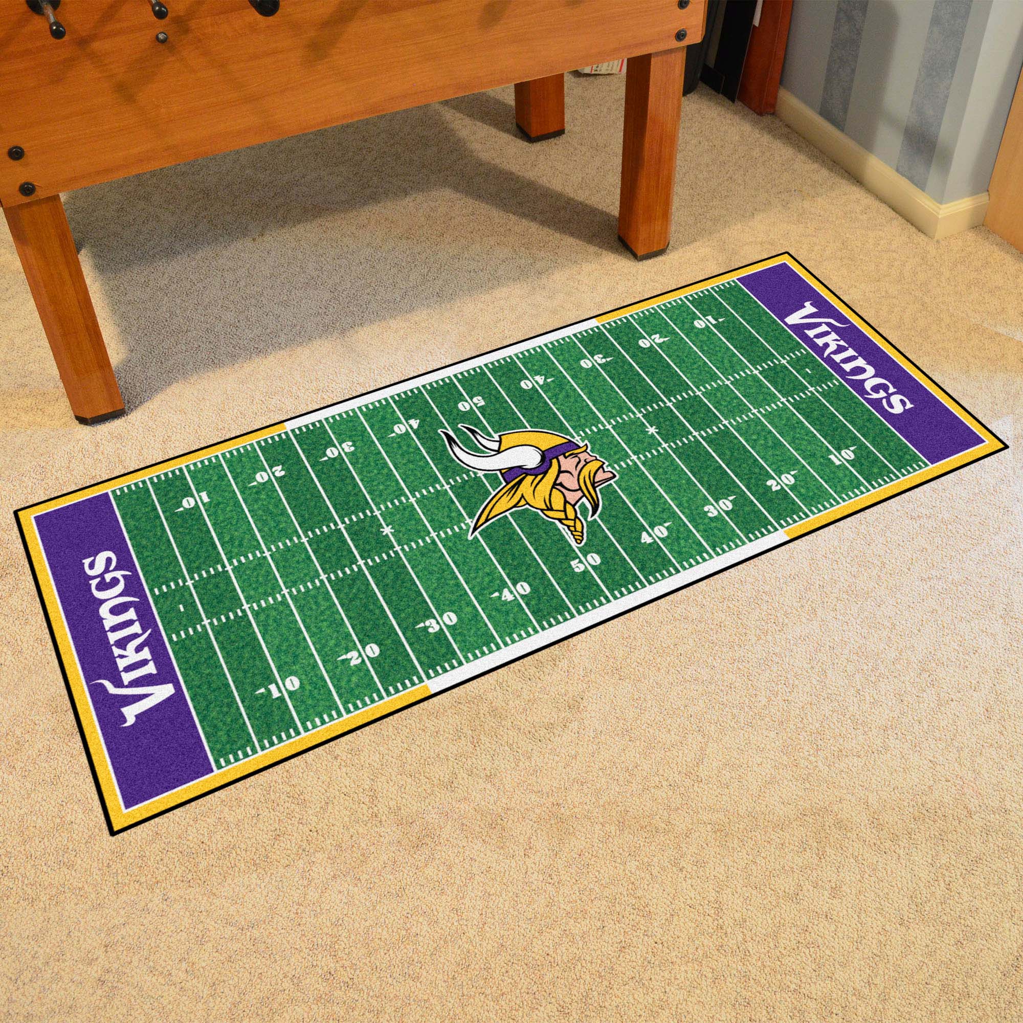 Minnesota Vikings Field Runner Mat - 30in. x 72in.