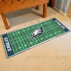 Philadelphia Eagles Eagles Field Runner Mat - 30in. x 72in. - Philadelphia Eagles