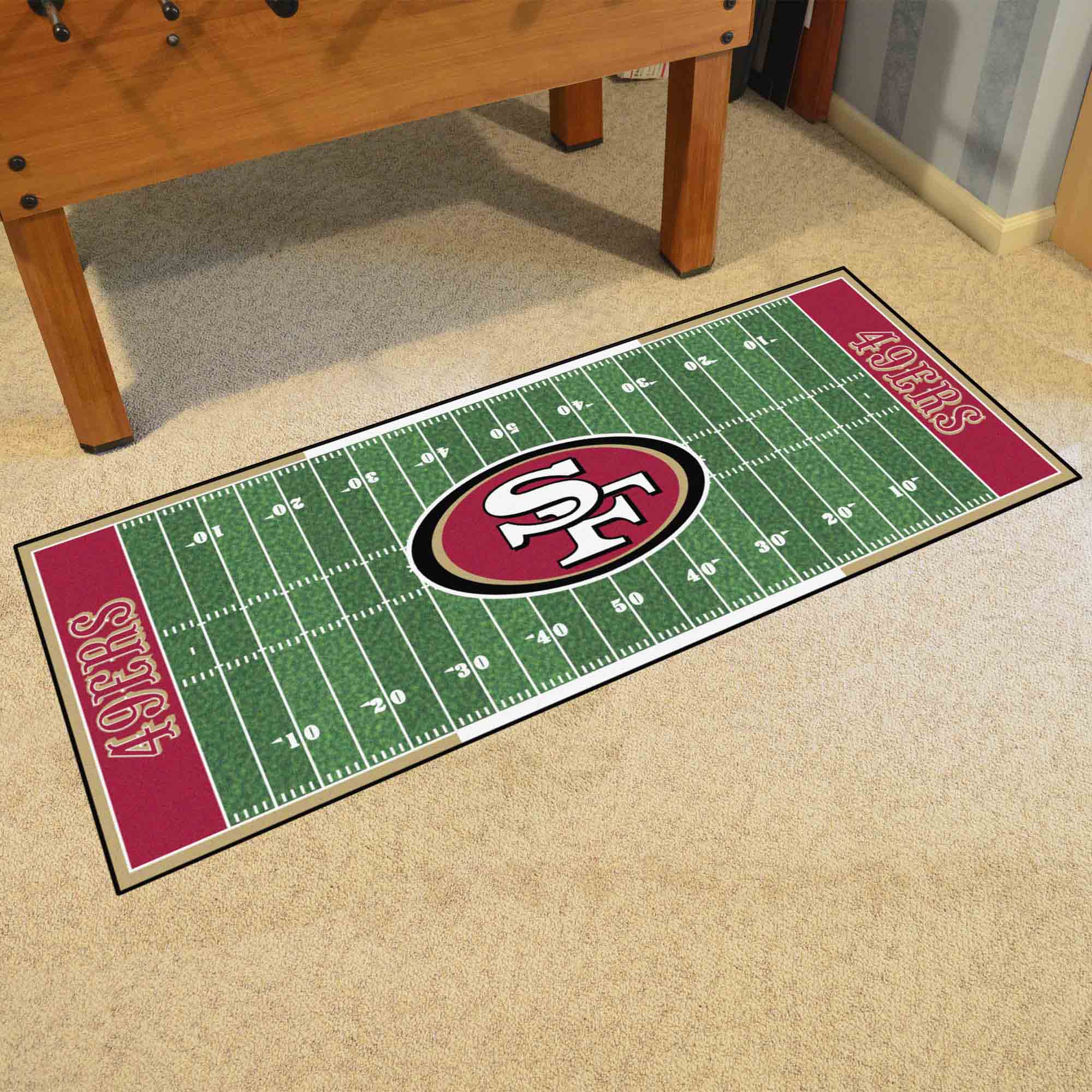 San Francisco 49ers Field Runner Mat - 30in. x 72in.