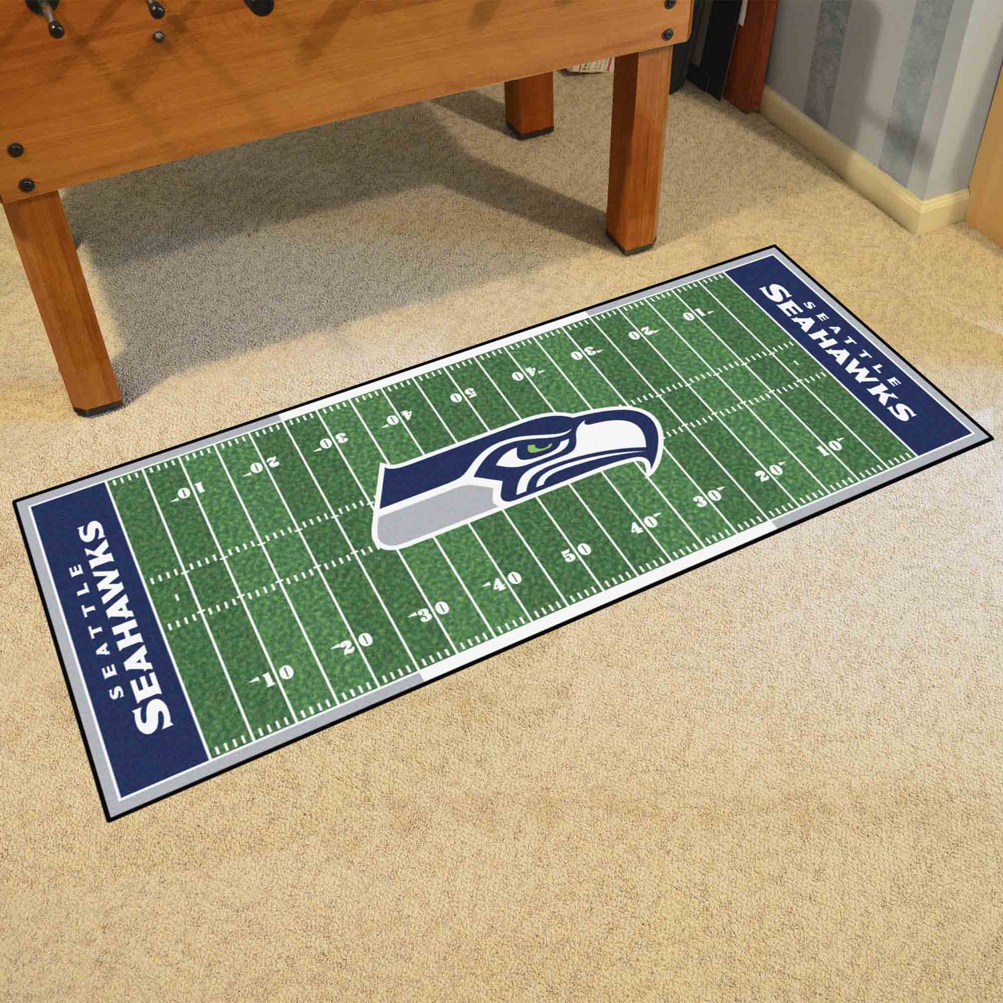 Seattle Seahawks Field Runner Mat - 30in. x 72in.