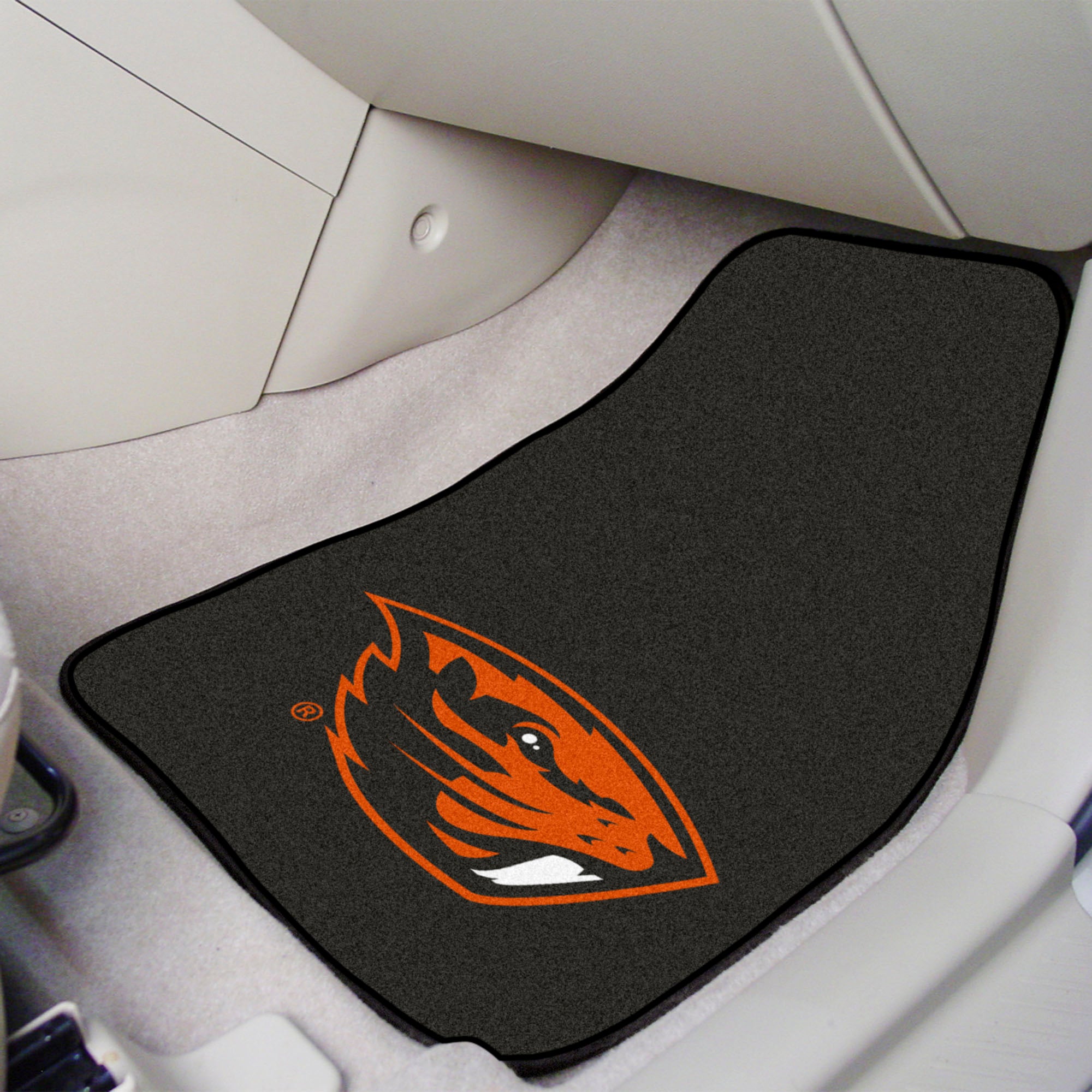 Oregon State Beavers Front Carpet Car Mat Set - 2 Pieces