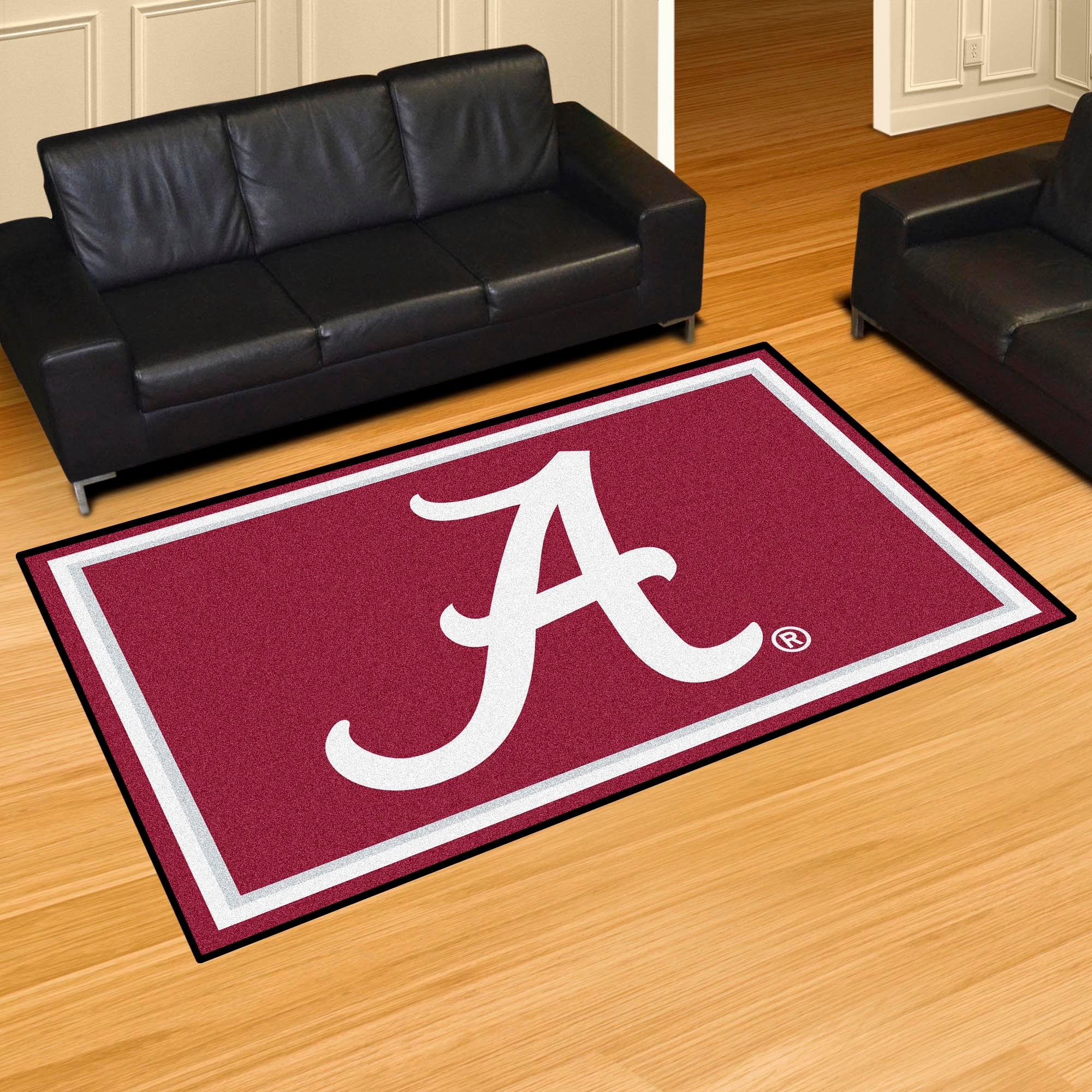 Alabama Crimson Tide 5ft. x 8 ft. Plush Area Rug