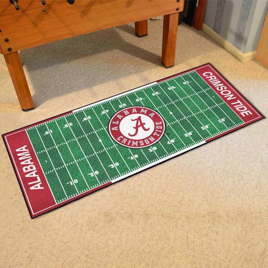 Alabama Crimson Tide Field Runner Mat - 30in. x 72in.