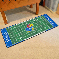 Kansas Jayhawks Field Runner Mat - 30in. x 72in.