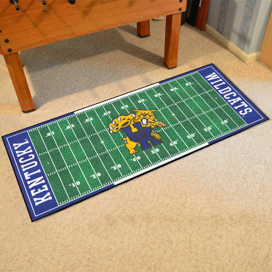 Kentucky Wildcats Field Runner Mat - 30in. x 72in., UK Logo