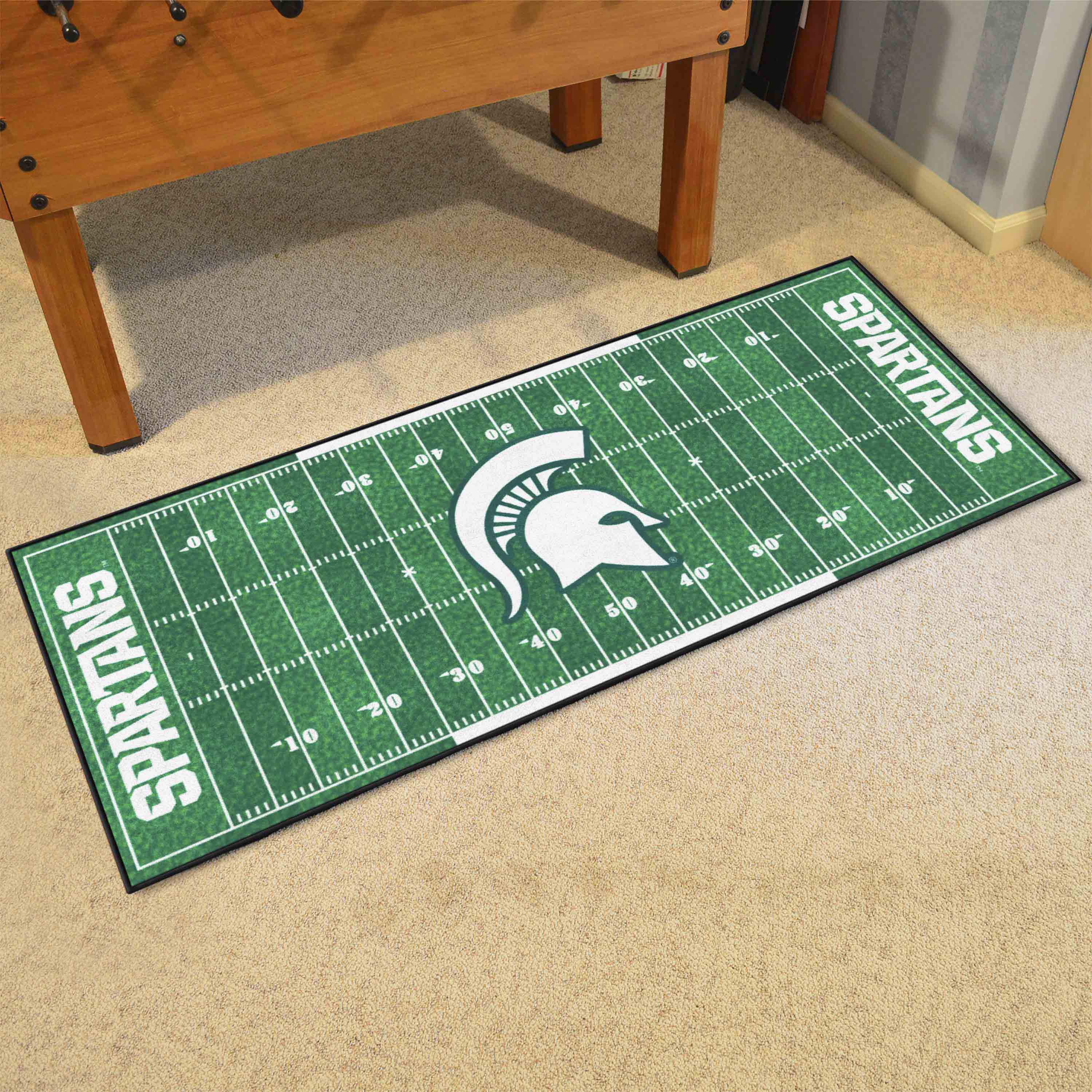 Michigan State Spartans Field Runner Mat - 30in. x 72in.