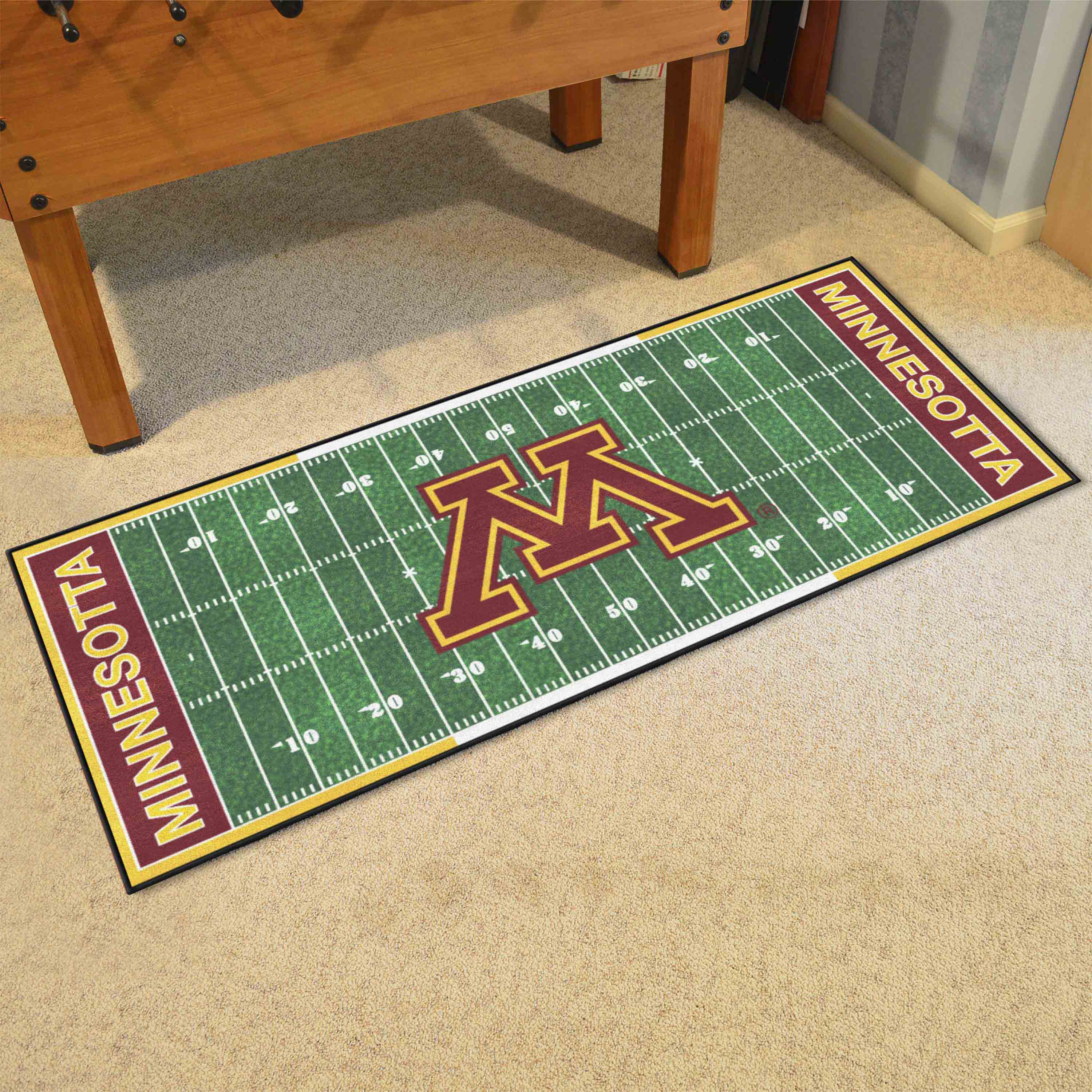 Minnesota Golden Gophers Field Runner Mat - 30in. x 72in.